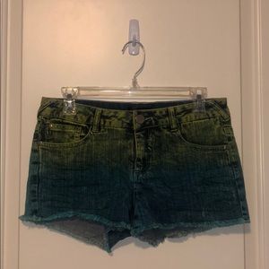 Fire Loas Angeles, low rise ombré shorts